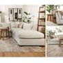 As new Cream Couch for sale Image 4