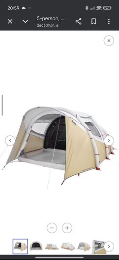 5 man air beam tent