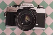Minolta XG-M (1983) + Lens Magnon 28mm f2.8 - Serviced &amp; Ready to Use SLR Film Camera