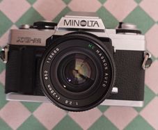 Minolta XG-M (1983) + Lens Magnon 28mm f2.8 - Serviced & Ready to Use SLR Film Camera