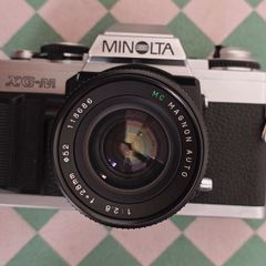 Minolta XG-M (1983) + Lens Magnon 28mm f2.8 - Serviced & Ready to Use SLR Film Camera