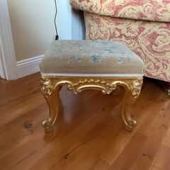 2 Antique Foot Stools (Euro250 for both) (paid 600+) - Never Used