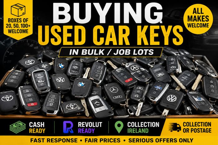 Wanted Used Car Keys and Key Fobs in Bulk Job Lots