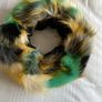 Scarf - Snood - Urban Mist - Faux Fur Image 2