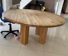 solid oak table