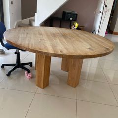 solid oak table