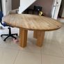 solid oak table Image 3