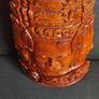 Vintage Mask Wood Carving Face Cambodian King Jayavarman VII from Temple Bayon Image 4