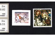 2010 Ireland Christmas Commemorative Stamps Mint Never Hinged (MNH)