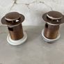 Antique Brass Basin Waste Fitting Image 4