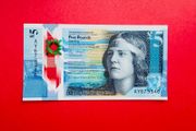 Royal Bank Of Scotland   5 Pounds   2016. POLYMER PLASTIC  PICK 370  ( Uncirculated )