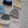 Handmade newborn baby hats Image 4
