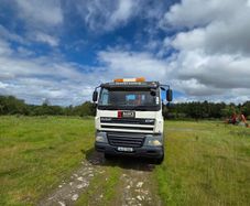 DAF 8-wheel grab lorry