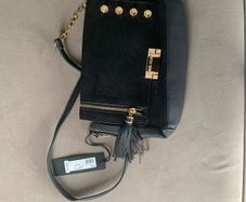 Black Brand New River Island Bag