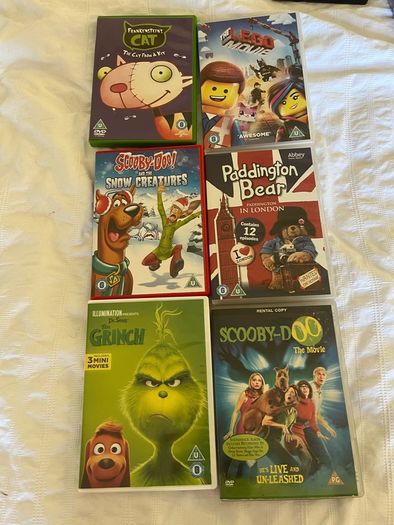 kids dvd selection