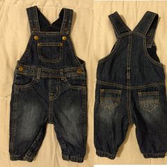 Lined Denim Dungaree,s