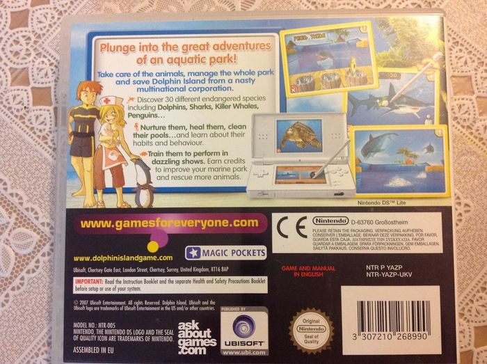 Dolphin Island. DS game