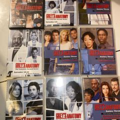 Greys anatomy: dvd job lot s1-3
