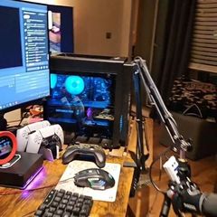 PC GAMER:Acer Predator Orion 3000 i7 RTX 4060 + Monitor + Dual Monitor Arm