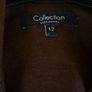 Linen Chocolate Brown  Blazer Jacket Debenhams Sz 12 Eu 40.  Super Condition Image 5