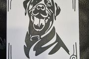 Dogs:- Labrador Blank Greeting Card