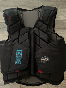 Adult horse riding back protector