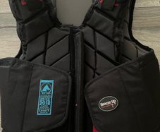 Adult horse riding back protector
