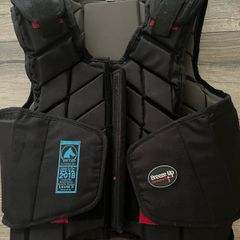 Adult horse riding back protector