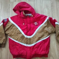 Vintage San Francisco 49er jacket jumper NFL authentic pro line Apex one mens L