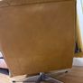 Pair of 1960's Danish Leather & Chrome Swivel Armschairs Image 6
