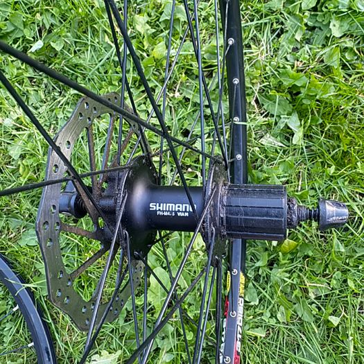 Mavic MX317 disc set of MTB 26 inch wheels Shimano