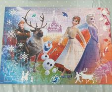 Frozen jigsaw puzzle