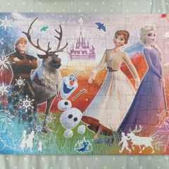 Frozen jigsaw puzzle