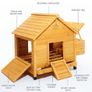 Coop House Chicken Coop, Large Image 6