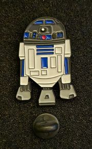 R2-d2, star wars , pin back badge.