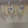 3 x old vintage harp glasses,hard to come by, collectors items ,good condition  ,see pictures for condition ,,buyer collects,,harp symbol faded in one or two glasses ,,, nice in any home bar deco,, Image 6
