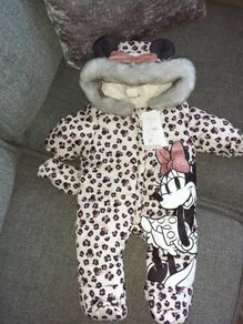 New Minnie Mouse Snowsuit Up to 1 month
