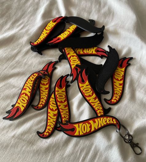 Car themed key rings
