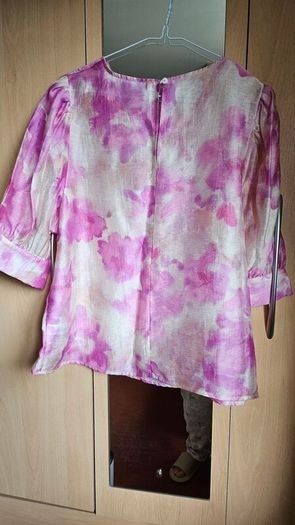 BNWT - Gallery Pink Print Top UK 16