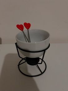 candle fondue set