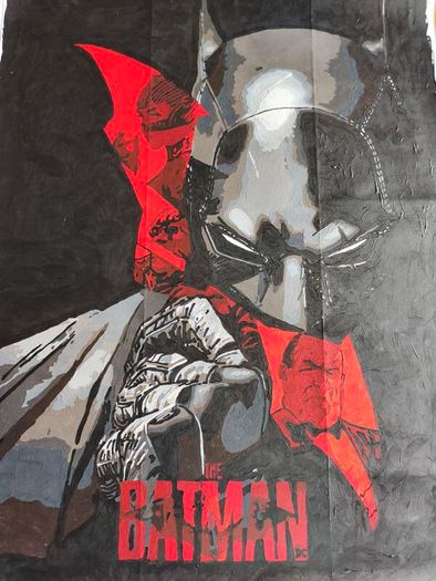 Batman painting