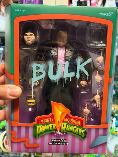 Mighty Morphin Power Rangers B-u-l-k Super 7 Ultimates