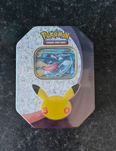 FREE Tracked Shipping. Pokemon 30th Celebration Greninja EX Tin