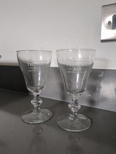 Original tulamore dew Irish coffee glassee