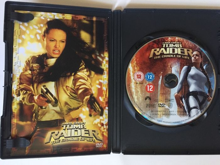 Tomb Raider (Angelina Jolie) Lara Croft: Tomb Raider [2001] & Tomb Raider: The Cradle Of Life [2003] [2xMovie DVD]