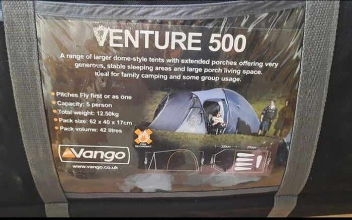 FREE Vango 5 Man Tent
