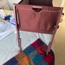 Snuzpod burgundy next to me crib Image 3