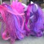 Duo 2 x Power Ponies Twilight Sparkle and Rariry Brushable Large  6inch MLP G4 My Little Pony 2016 Image 2