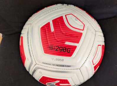 Nike strike football size 5,  290g, like new