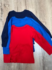 Dunnes long sleeve tops (set of 3)